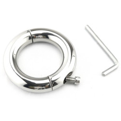 Generique Cockring Métal Goliath avec vis